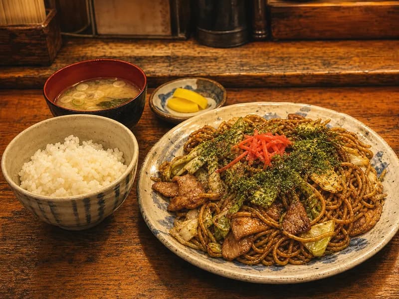 焼そば定食
